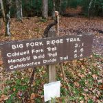 Big Fork Ridge Trail Sign
