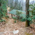 Shelter at the Buck Gap/Trestle Road Junction