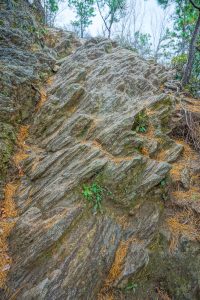 Steep Climb Up the Rocks to Lookout