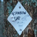 Rainbow Gap Sign