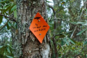 Sign to Lookout and East Ridge