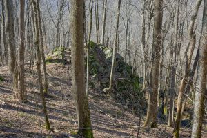 Rock Outcrop on FS 74