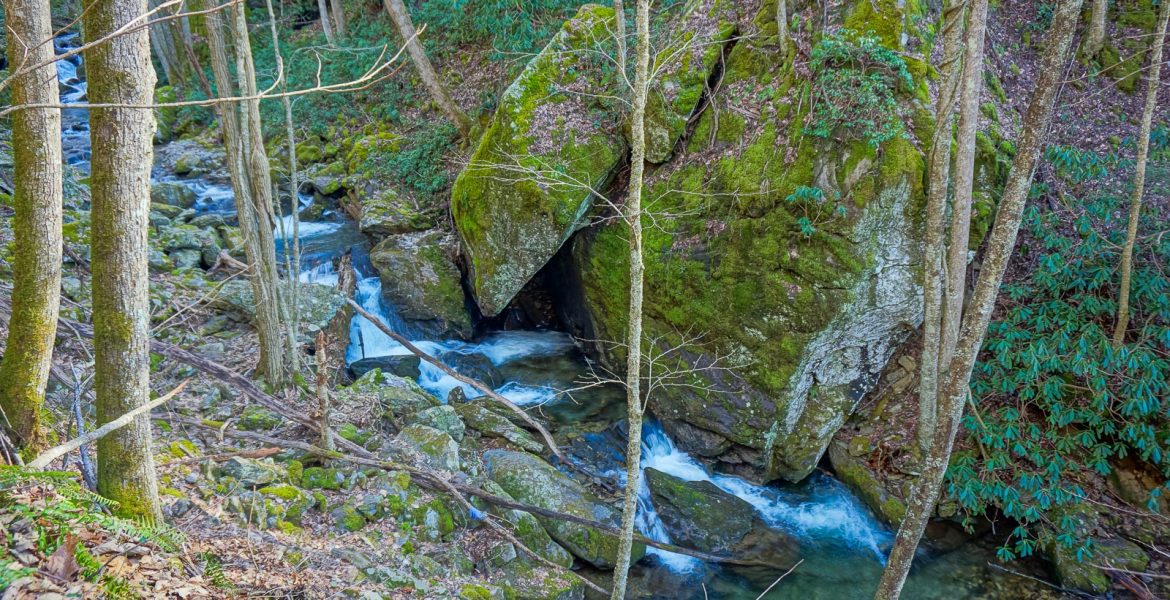 Big Rock above Staire Creek