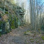 Rock Overhang on the Staire Creek Trail