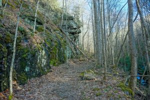 Rock Overhang on the Staire Creek Trail