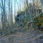 Rock Overhang on the Staire Creek Trail