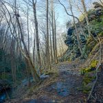 Rock Overhang on the Staire Creek Trail