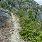 View of the Rock Ridge North of the Pinch-In Trail