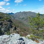 View from the Big Rock on the Pinch-In Trail