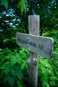 Fork Mountain Trail Sign