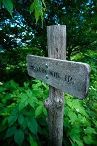 Fork Mountain Trail Sign