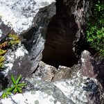 Entrance to the Cave in Shining Rock