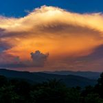 Thunderstorm over Swan Mountain