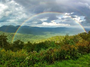 Double Rainbow from the Parkway