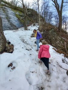 Kids Climbing Wildcat Rock Trail