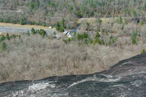 View of the Fish Hatchery from John Rock