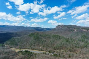 View of Looking Glass Rock