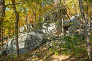 Stack of Boulders on the Rumbling Bald Trail