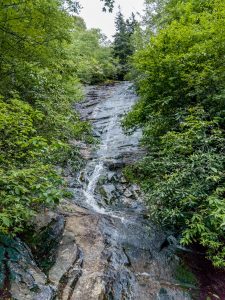 Wildcat Falls on the Flat Laurel Creek Trail