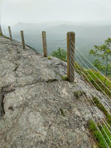 Cable Railing on the Whiteside Mountain Trail