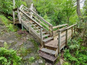 Stair Structure on the Whiteside Mountain Trail