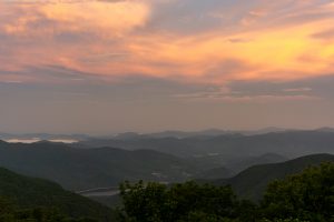 View Southeast From the Craggy Dome Overlok