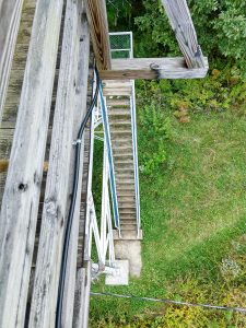 Steps Leading Up the Cowee Bald Fire Tower