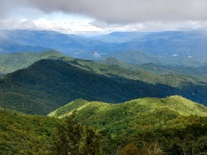 View East from Cowee Bald Fire Tower