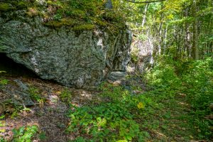 Outcrop on the Little Andy Trail