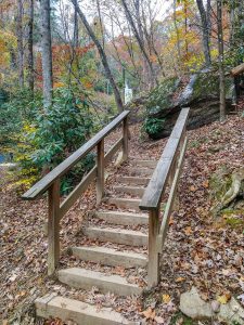 Final Steps at Toms Creek Falls