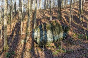 Big Boulder Beside Bluff Mountain Loop