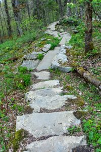 Stonework on the Profile Trail