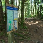 Sign for the Deep Gap Trail