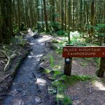 Sign for Black Mountain Campground