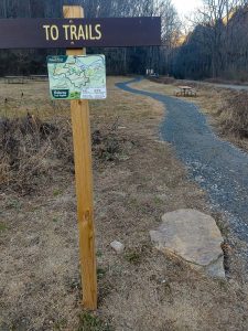 Start of the Old Fort Gateway Trails