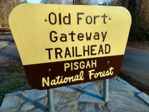 Old Fort Gateway Trailhead Sign