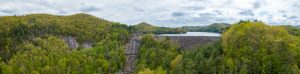 Onion Falls and Lake Glenville Dam