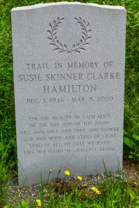 Susie Skinner Clarke Hamilton Memorial Sign