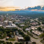 Aerial View of Asheville, NC