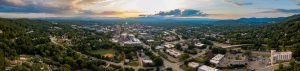 Aerial View of Asheville, NC