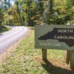 NC/VA State Line on the Blue Ridge Parkway