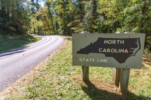 NC/VA State Line on the Blue Ridge Parkway