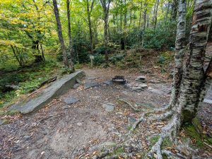 Streamside Campsite on the Nuwati Trail