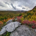 view of Calloway Peak from Storyteller's Rock