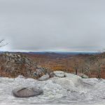 View from Eagle Rock on a Late Autumn Gray Day