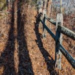 Wooden Fence on the Chestoa View Trail