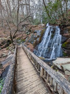 Bridge over Juney Whank Falls