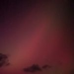 Aurora Borealis over Lane Pinnacle