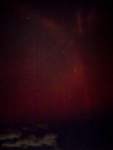 Clouds and Rays in the Aurora Borealis