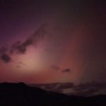 Aurora Borealis over Lane Pinnacle